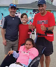 Every year, Behrend head soccer coach Dan Perritano and his daughter Emma, who has cerebral palsy, embark on a days-long endurance walk.