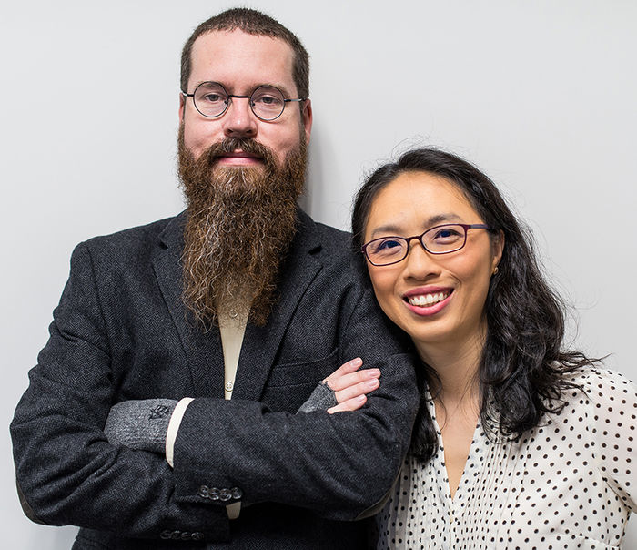 Owners of AcousticSheep, Jason Wolfe and Wei-Shin Lai.