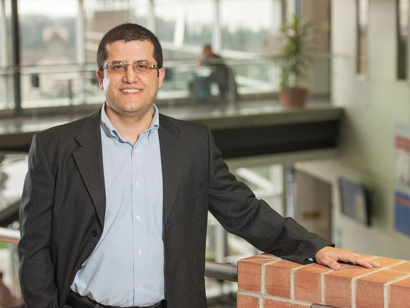A portrait of Penn State Behrend faculty member Omar Ashour